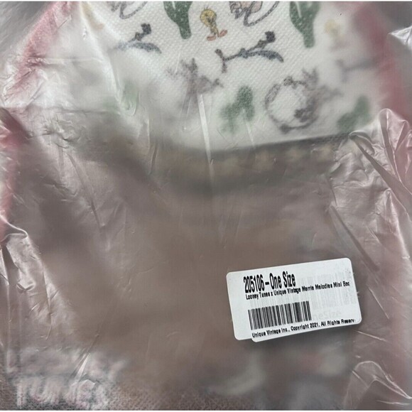 Unique Vintage × Looney Tunes Merrie Melodies Mini Fringe Backpack Western NWT - Picture 4 of 4